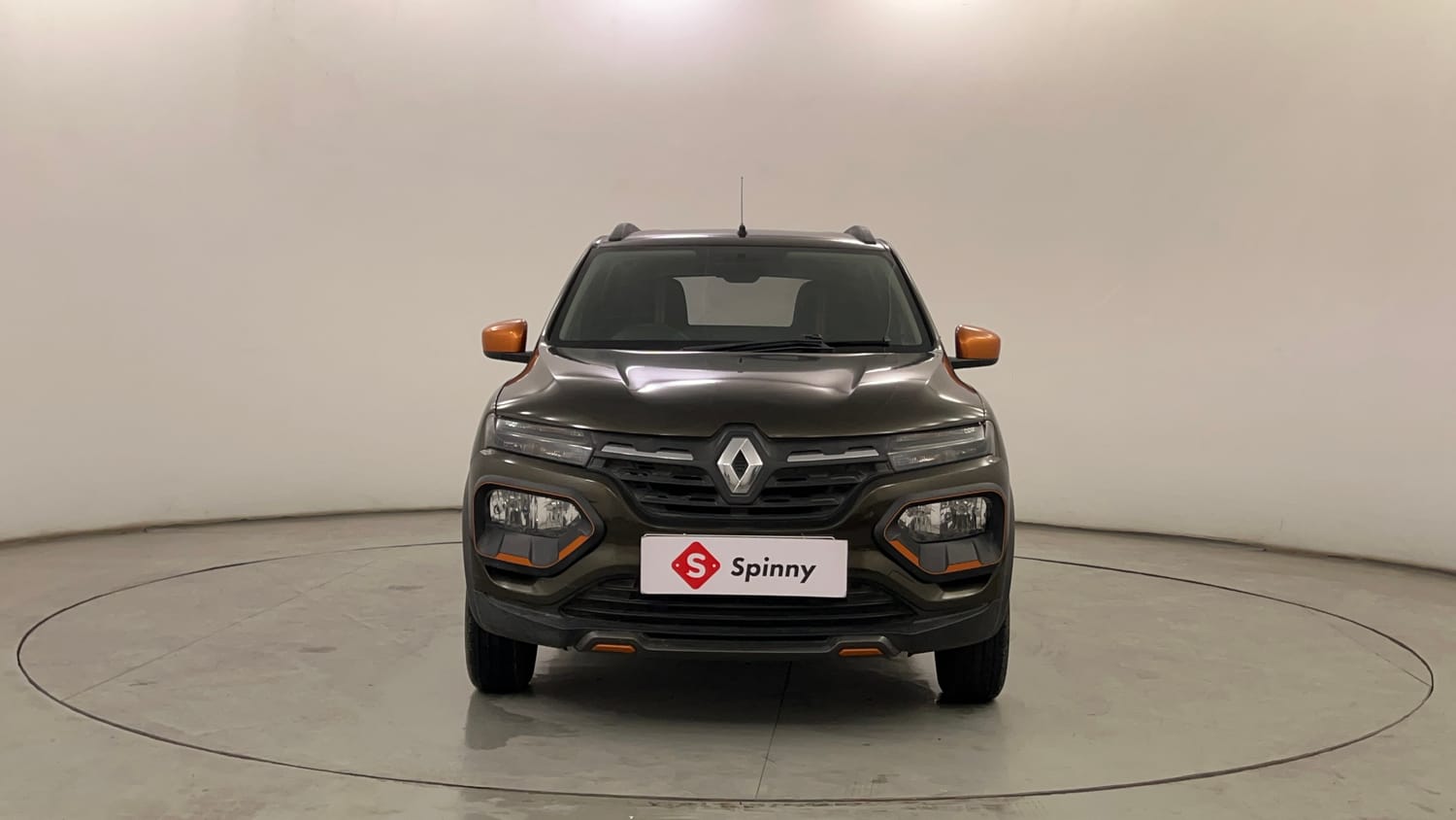 Used 2021 Renault Kwid CLIMBER 1.0 (O) Petrol Manual exterior FRONT VIEW