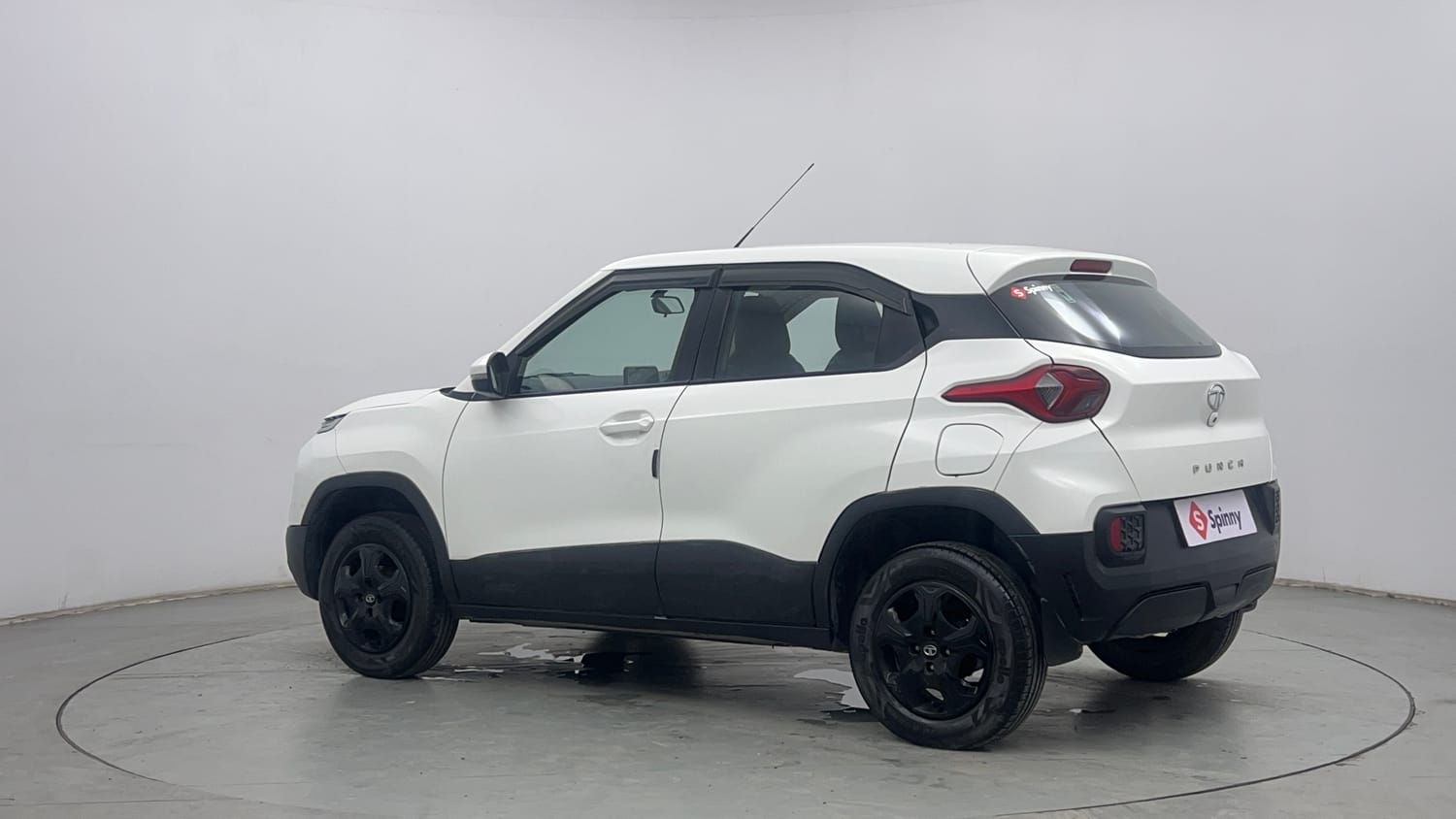 Used 2023 Tata Punch Accomplished AMT Petrol Automatic exterior LEFT REAR CORNER VIEW