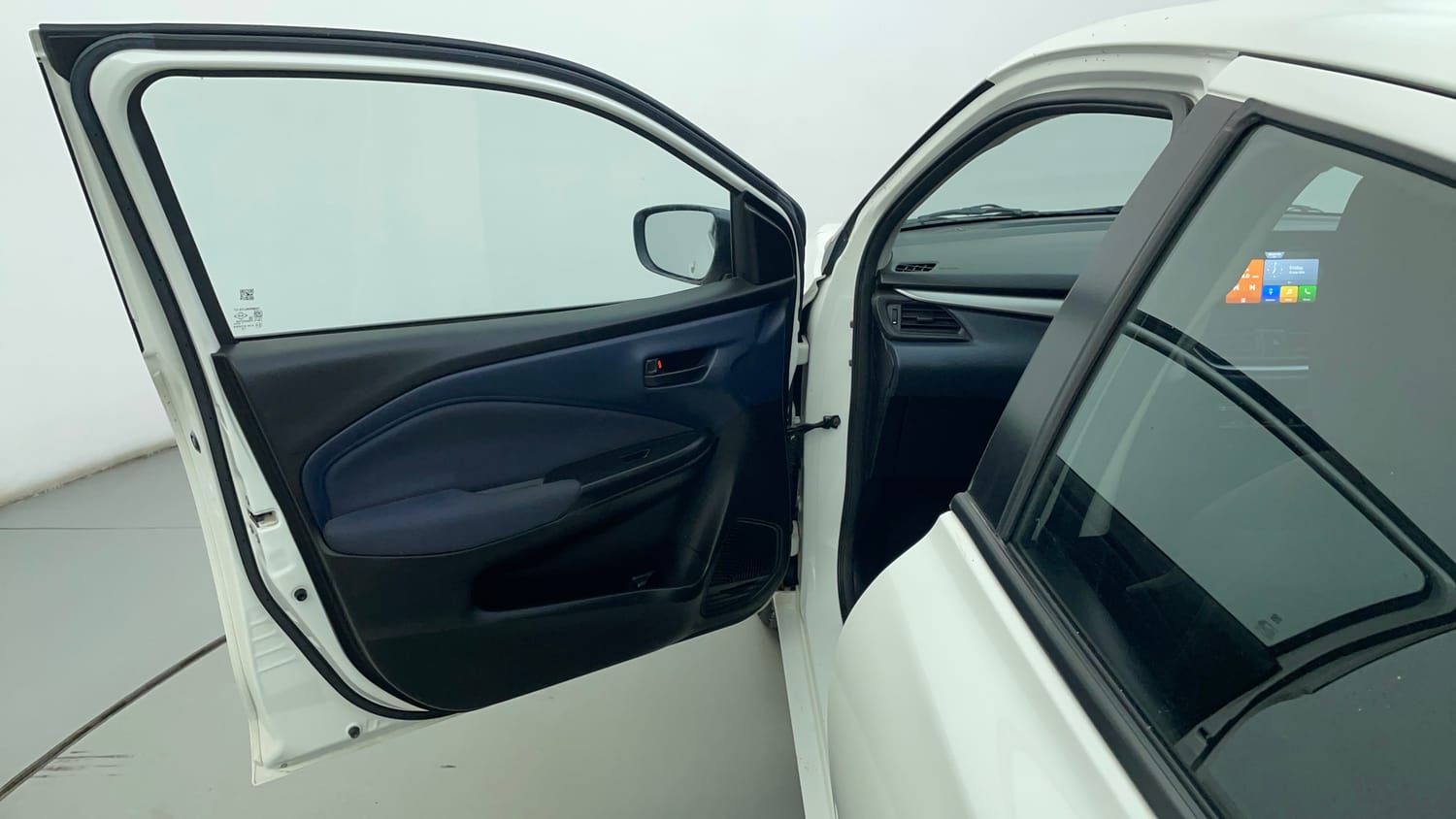 Used 2024 Maruti Suzuki Baleno Delta AGS Petrol Automatic interior LEFT FRONT DOOR OPEN VIEW