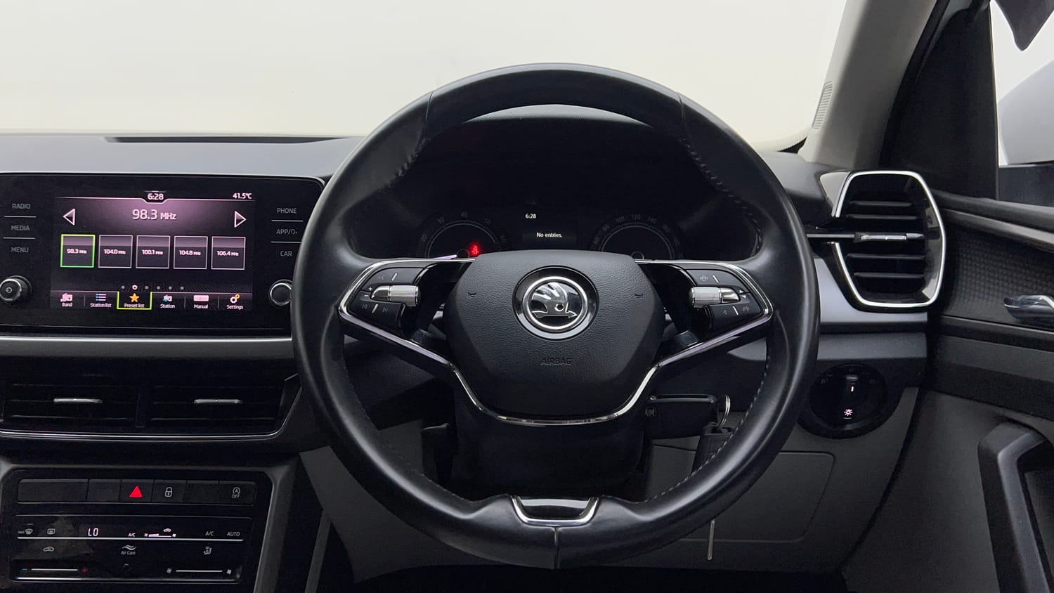 Used 2023 Skoda Kushaq Ambition 1.0L TSI MT Petrol Manual interior STEERING VIEW