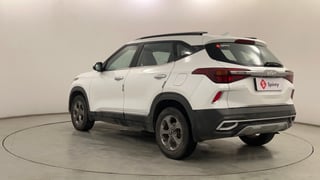 Used 2022 Kia Seltos HTK Plus 1.5 Petrol Manual exterior LEFT REAR CORNER VIEW
