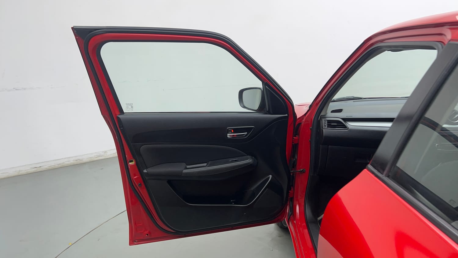 Used 2018 Maruti Suzuki Swift VXi Petrol Manual interior LEFT FRONT DOOR OPEN VIEW