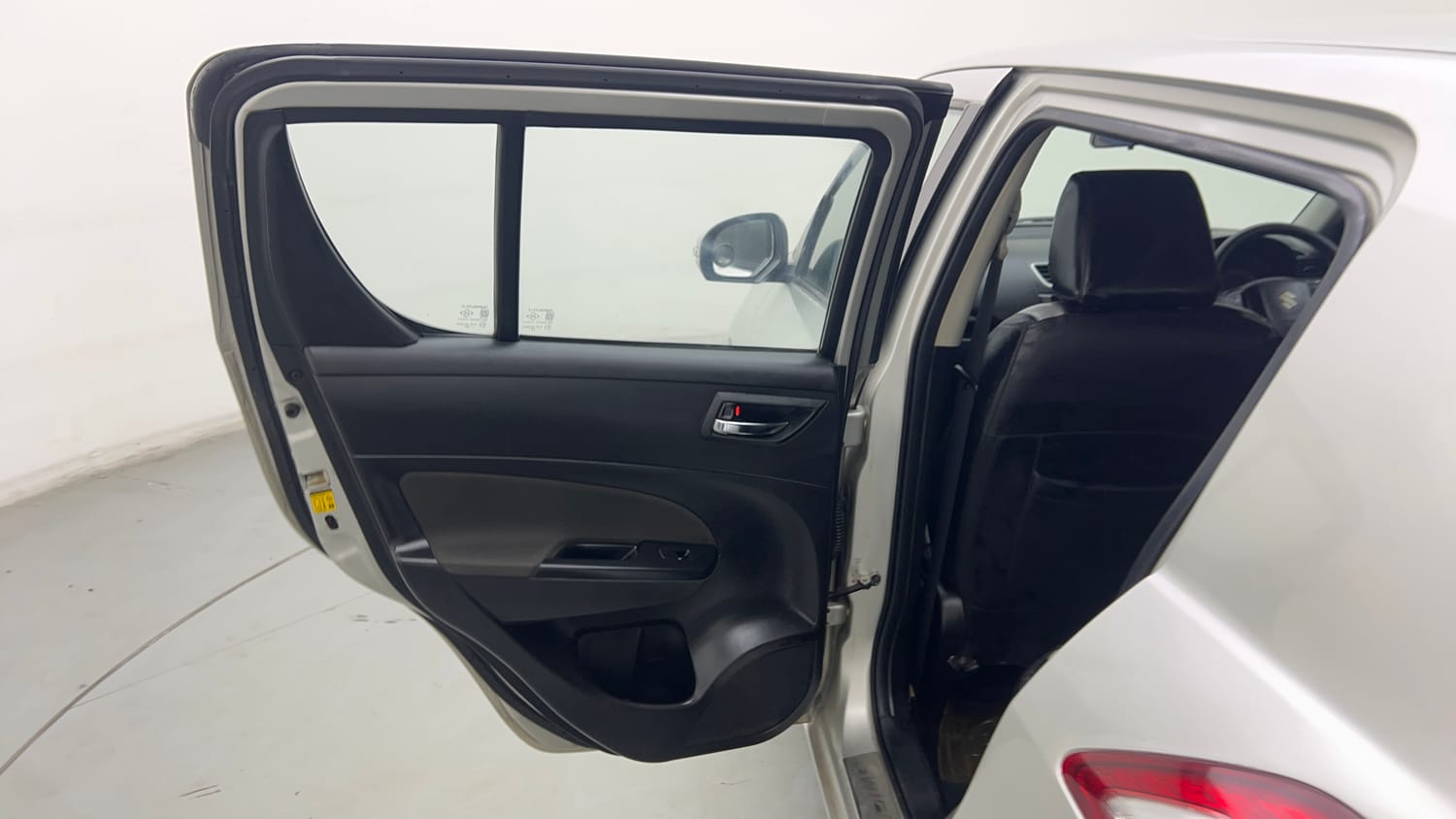 Used 2014 Maruti Suzuki Swift ZXi Petrol Manual interior LEFT REAR DOOR OPEN VIEW