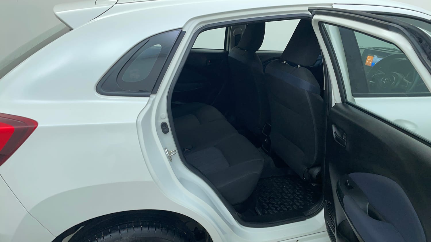 Used 2024 Maruti Suzuki Baleno Delta AGS Petrol Automatic interior RIGHT SIDE REAR DOOR CABIN VIEW