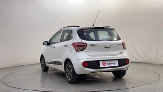 Used 2017 Hyundai Grand i10 Sportz (O) AT 1.2 Kappa VTVT Petrol Automatic exterior LEFT REAR CORNER VIEW