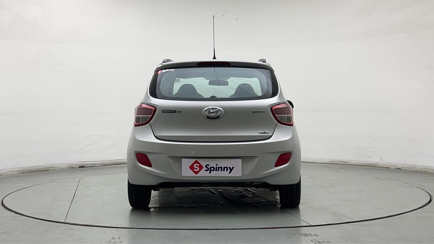 Used 2017 Hyundai Grand i10 Sportz 1.2 Kappa VTVT Petrol Manual exterior BACK VIEW