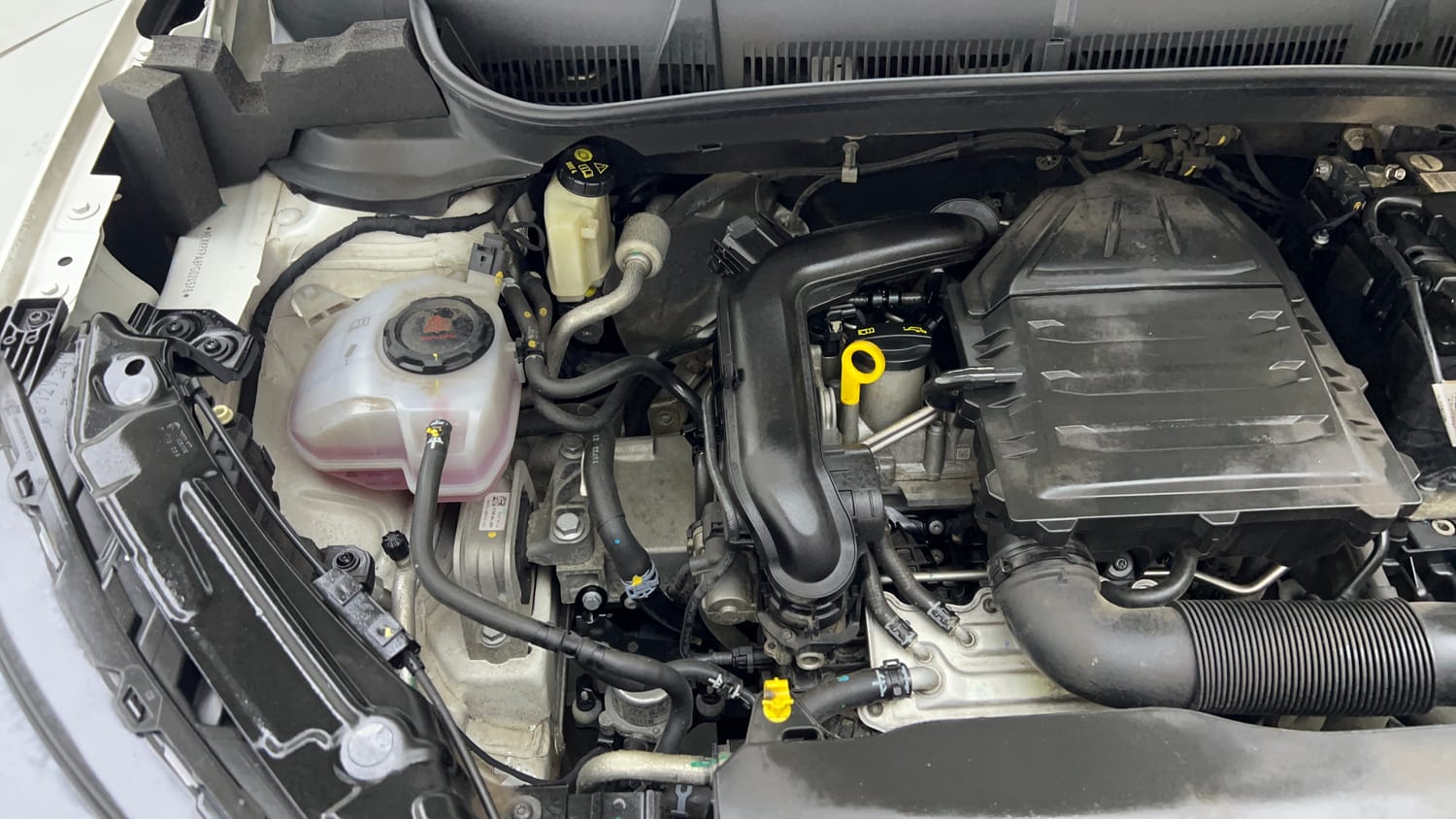Used 2023 Skoda Kushaq Ambition 1.0L TSI MT Petrol Manual engine ENGINE RIGHT SIDE VIEW
