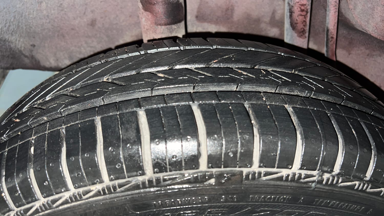 Used 2020 Datsun Redi-GO T(O) Petrol Manual tyres RIGHT REAR TYRE TREAD VIEW
