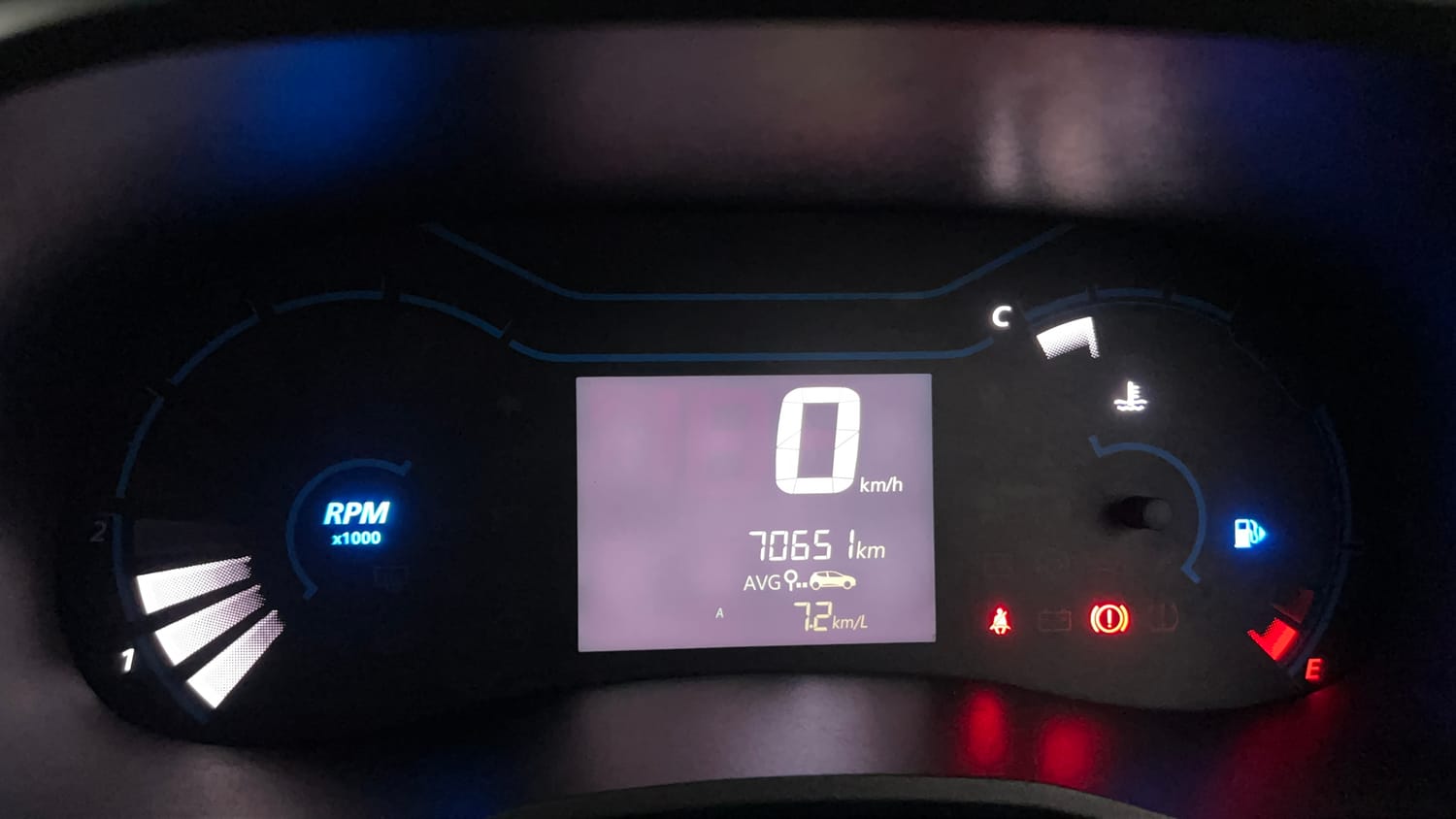 Used 2021 Renault Kwid CLIMBER 1.0 (O) Petrol Manual interior CLUSTERMETER VIEW
