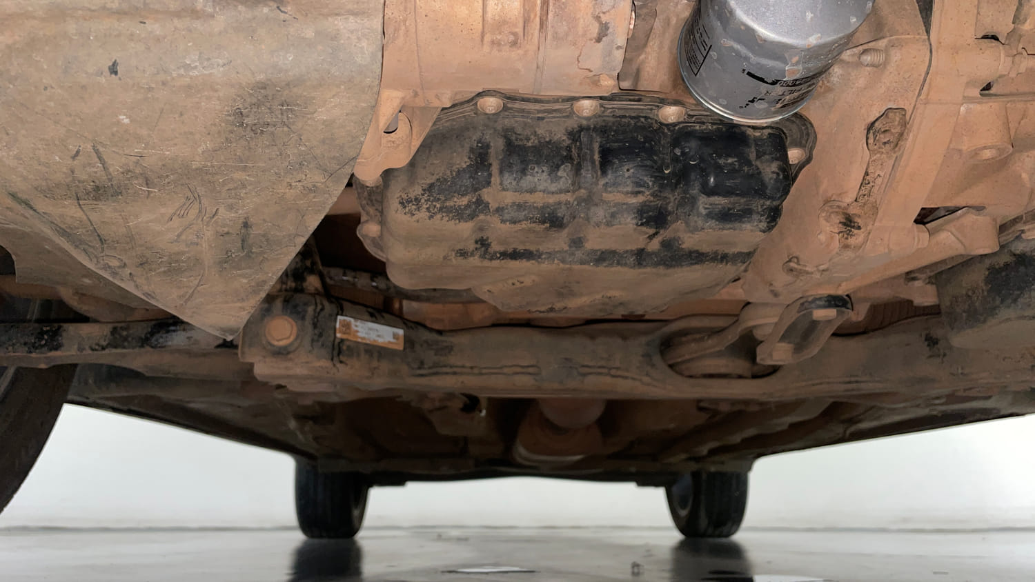 Used 2024 Skoda Kushaq Style 1.0L TSI AT Petrol Automatic extra FRONT LEFT UNDERBODY VIEW