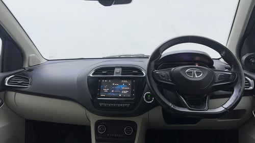 Used 2023 Tata Tigor XZ Plus Leatherette Pack Petrol Manual interior DASHBOARD VIEW