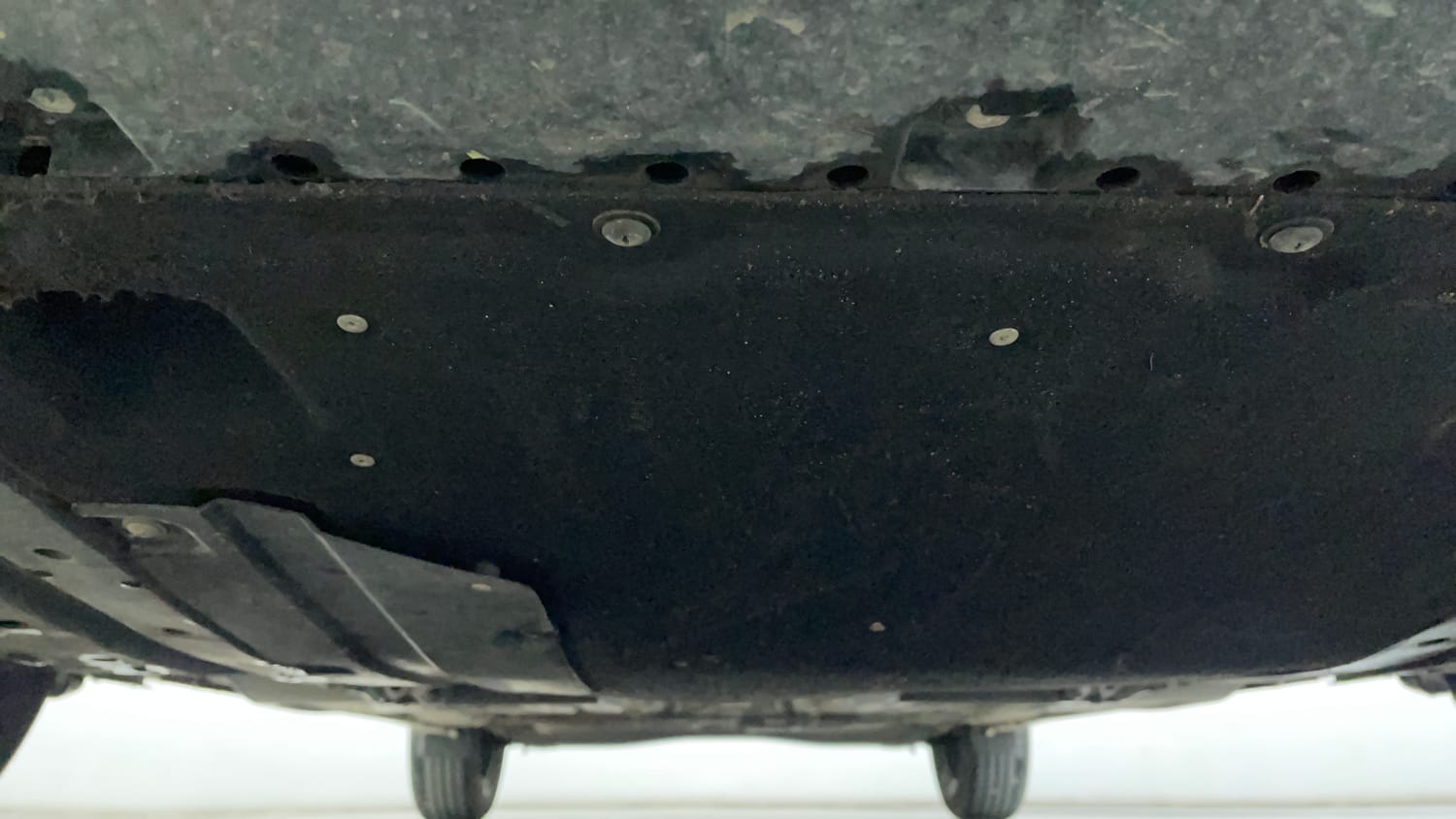 Used 2024 Maruti Suzuki Baleno Delta AGS Petrol Automatic extra FRONT LEFT UNDERBODY VIEW