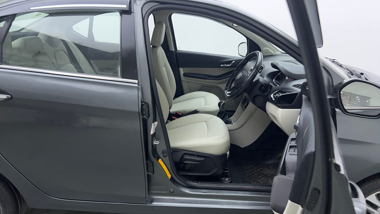Used 2023 Tata Tigor XZ Plus Leatherette Pack Petrol Manual interior RIGHT SIDE FRONT DOOR CABIN VIEW