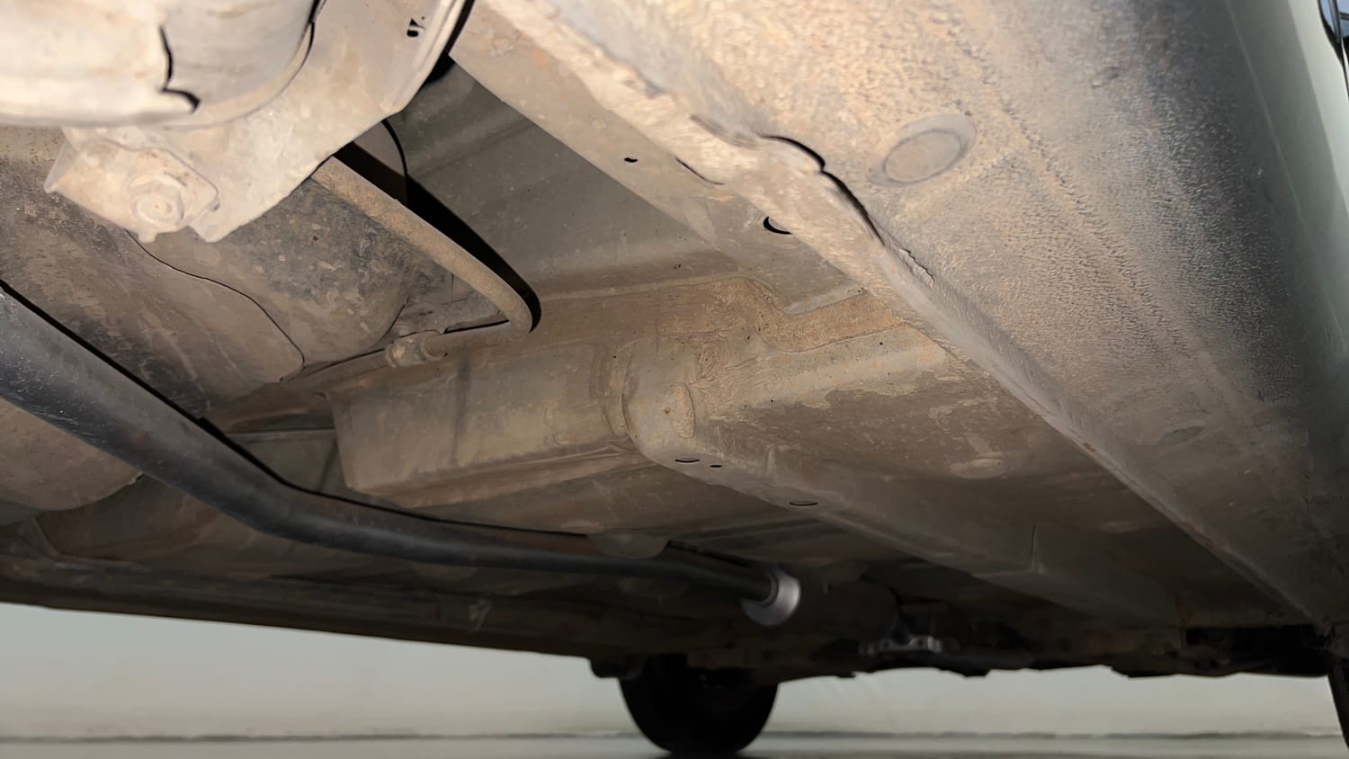 Used 2013 Hyundai i10 Sportz 1.2 Kappa2 Petrol Manual extra REAR RIGHT UNDERBODY VIEW