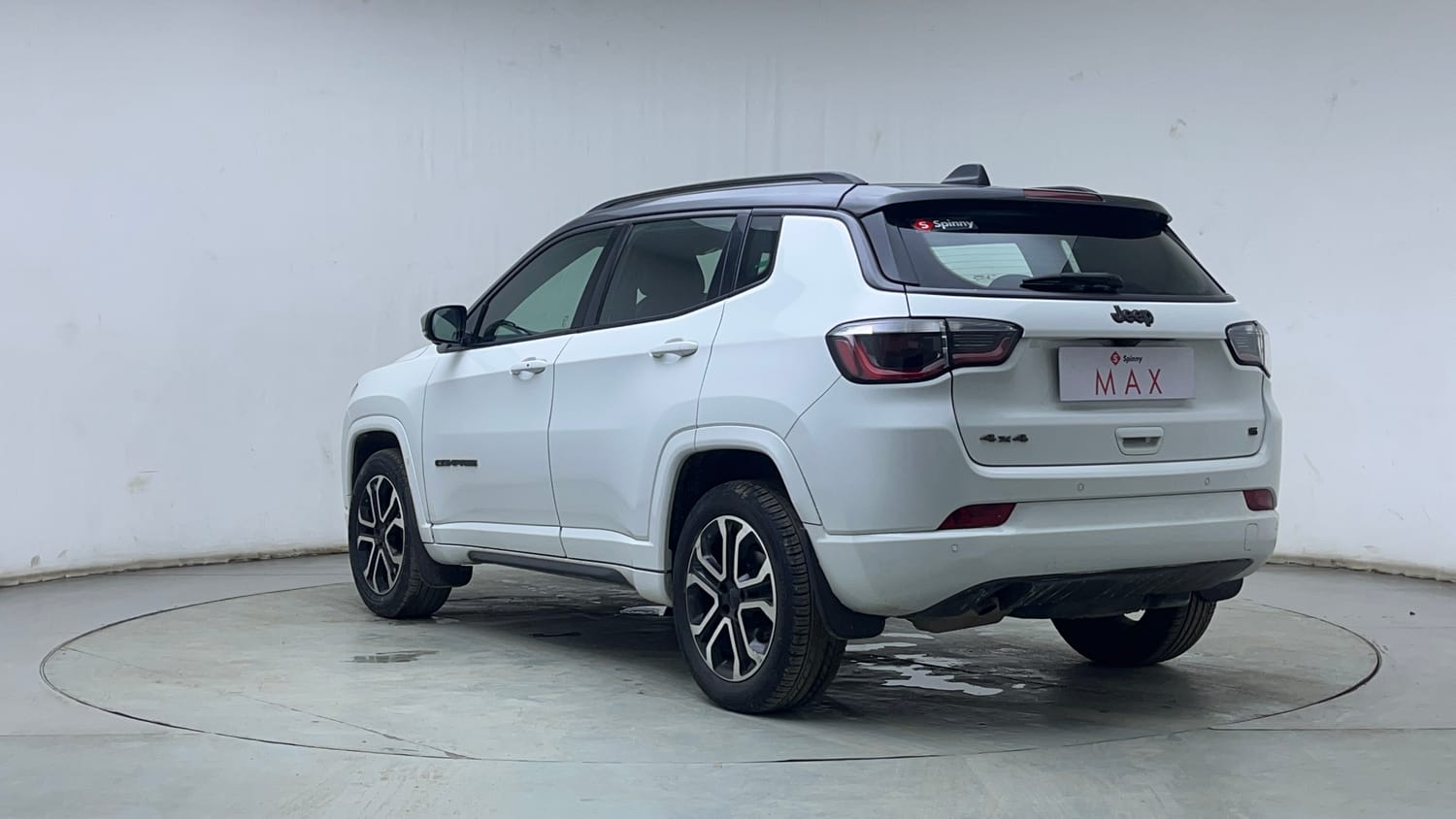 Used 2022 Jeep Compass Model S (O) Diesel 4x4 AT Diesel Automatic exterior LEFT REAR CORNER VIEW