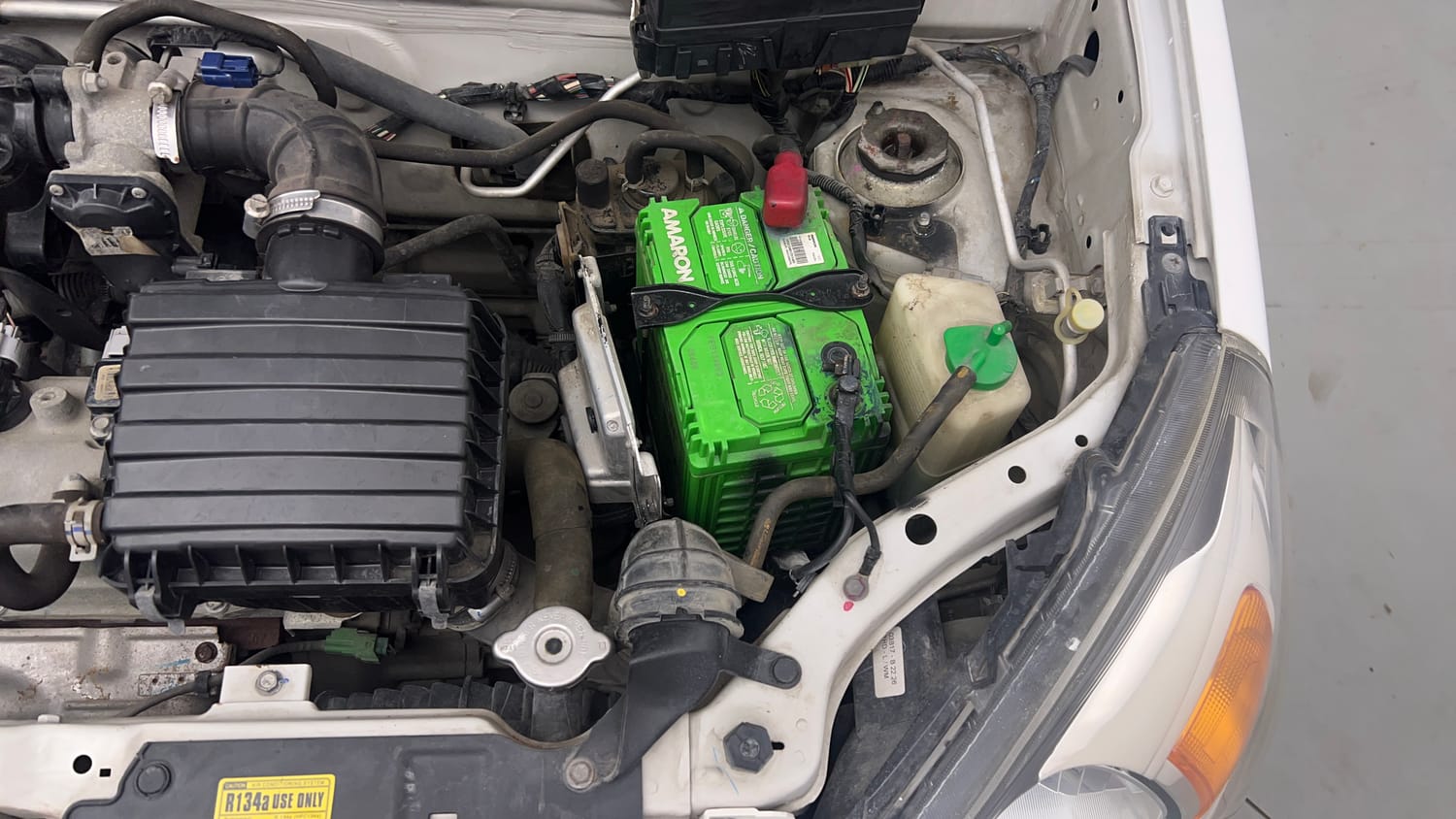 Used 2017 Maruti Suzuki Alto 800 LXi Petrol Manual engine ENGINE LEFT SIDE VIEW