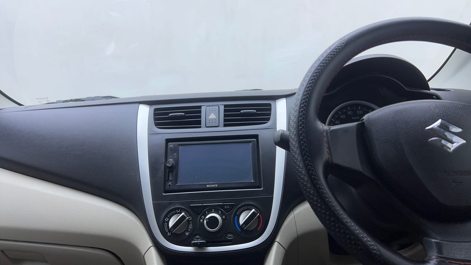 Used 2021 Maruti Suzuki Celerio VXi AMT Petrol Automatic interior MUSIC SYSTEM & AC CONTROL VIEW