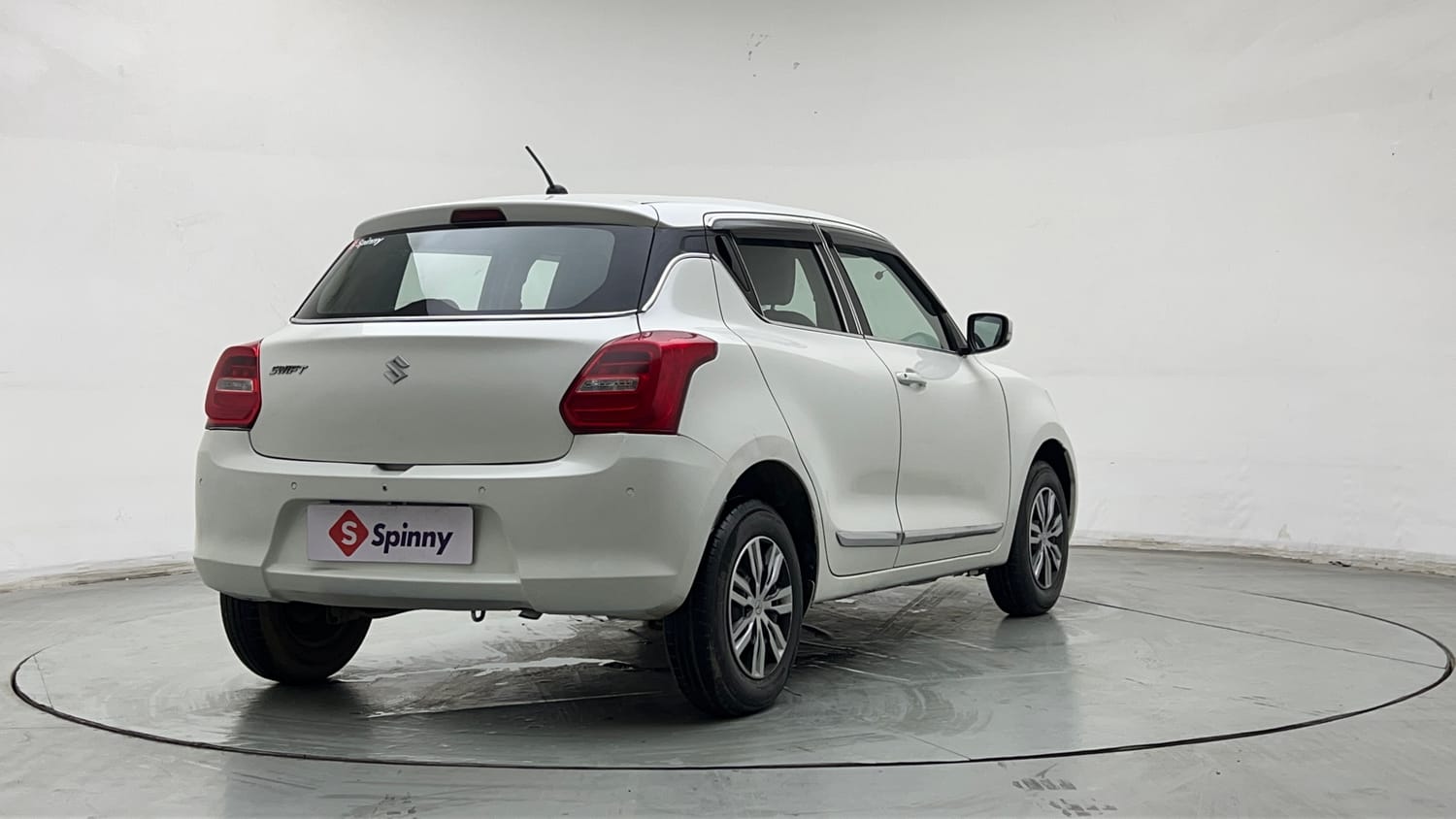 Used 2023 Maruti Suzuki Swift VXi Petrol Manual exterior RIGHT REAR CORNER VIEW