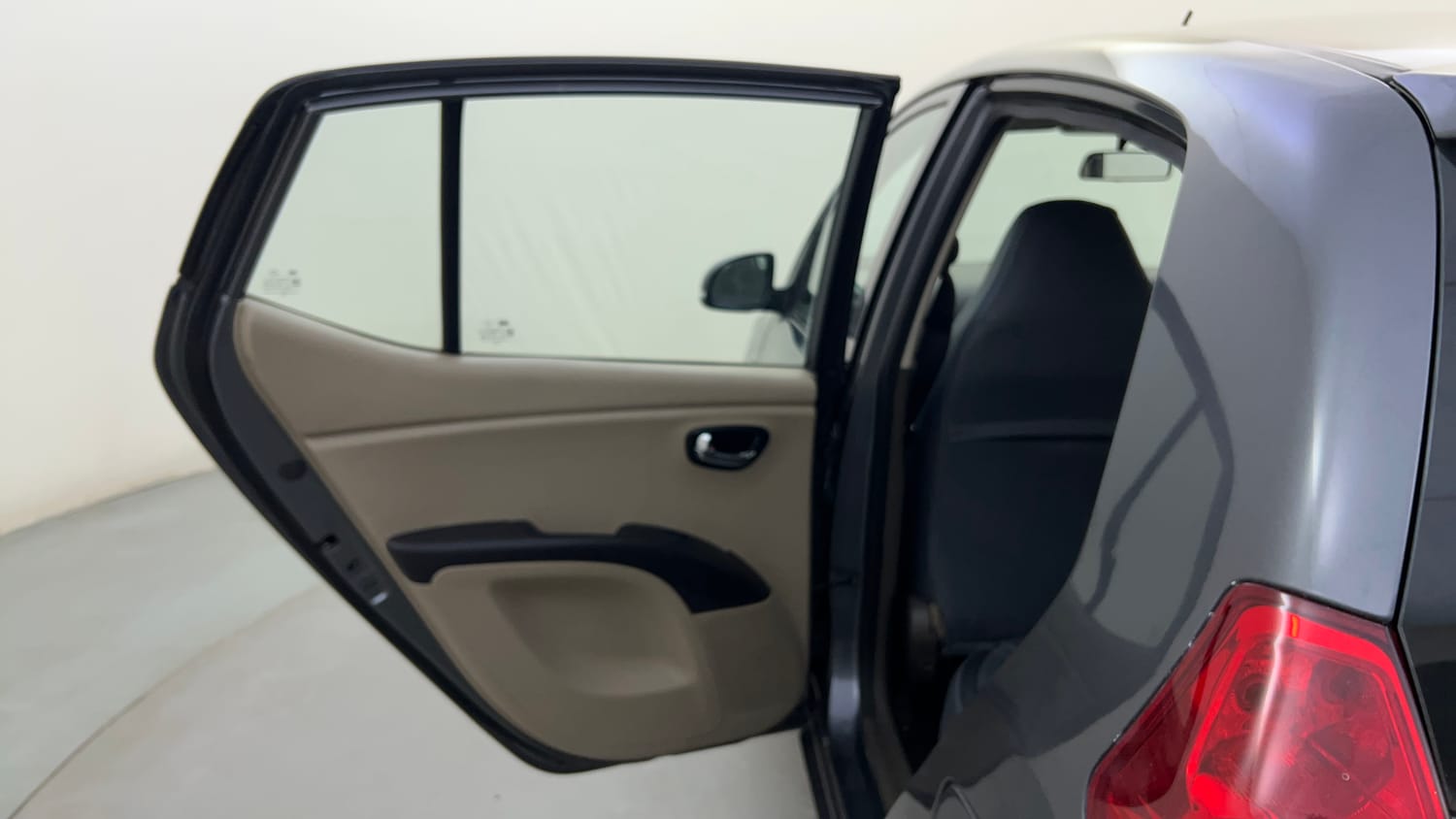 Used 2013 Hyundai i10 Sportz 1.2 Kappa2 Petrol Manual interior LEFT REAR DOOR OPEN VIEW