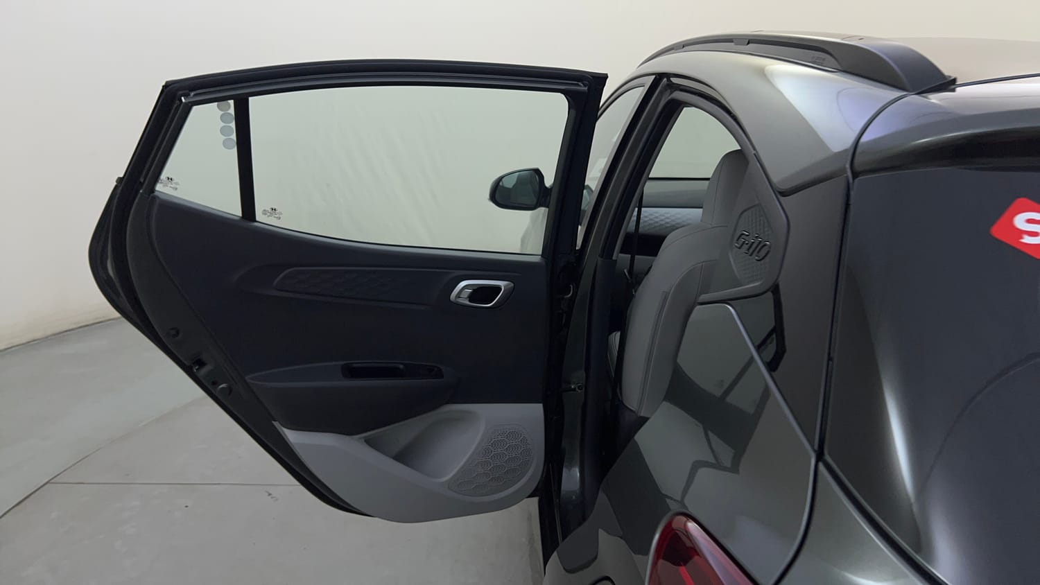 Used 2025 Hyundai Grand i10 Nios Asta 1.2 Kappa AMT Petrol Automatic interior LEFT REAR DOOR OPEN VIEW