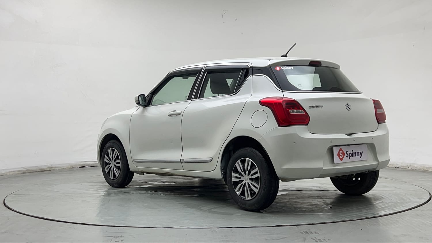 Used 2023 Maruti Suzuki Swift VXi Petrol Manual exterior LEFT REAR CORNER VIEW