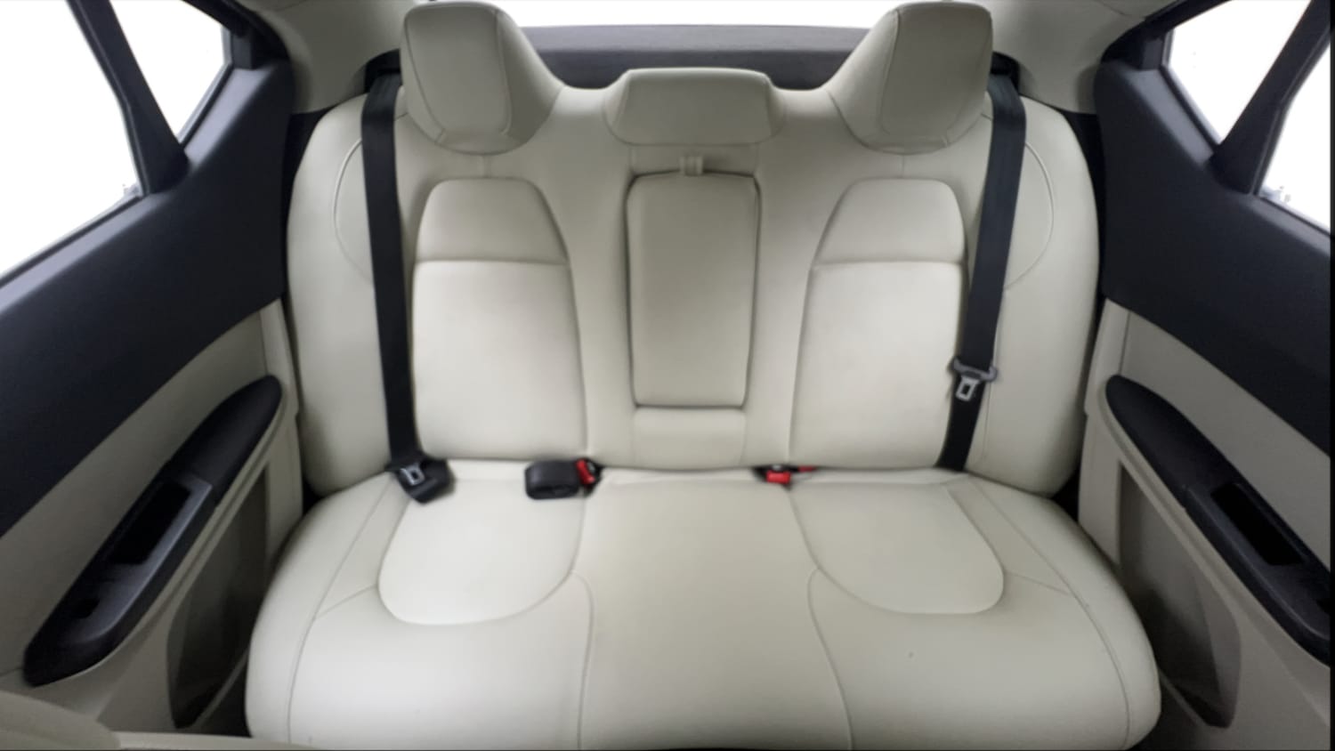 Used 2023 Tata Tigor XZ Plus Leatherette Pack Petrol Manual interior REAR SEAT CONDITION VIEW