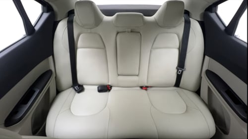 Used 2023 Tata Tigor XZ Plus Leatherette Pack Petrol Manual interior REAR SEAT CONDITION VIEW