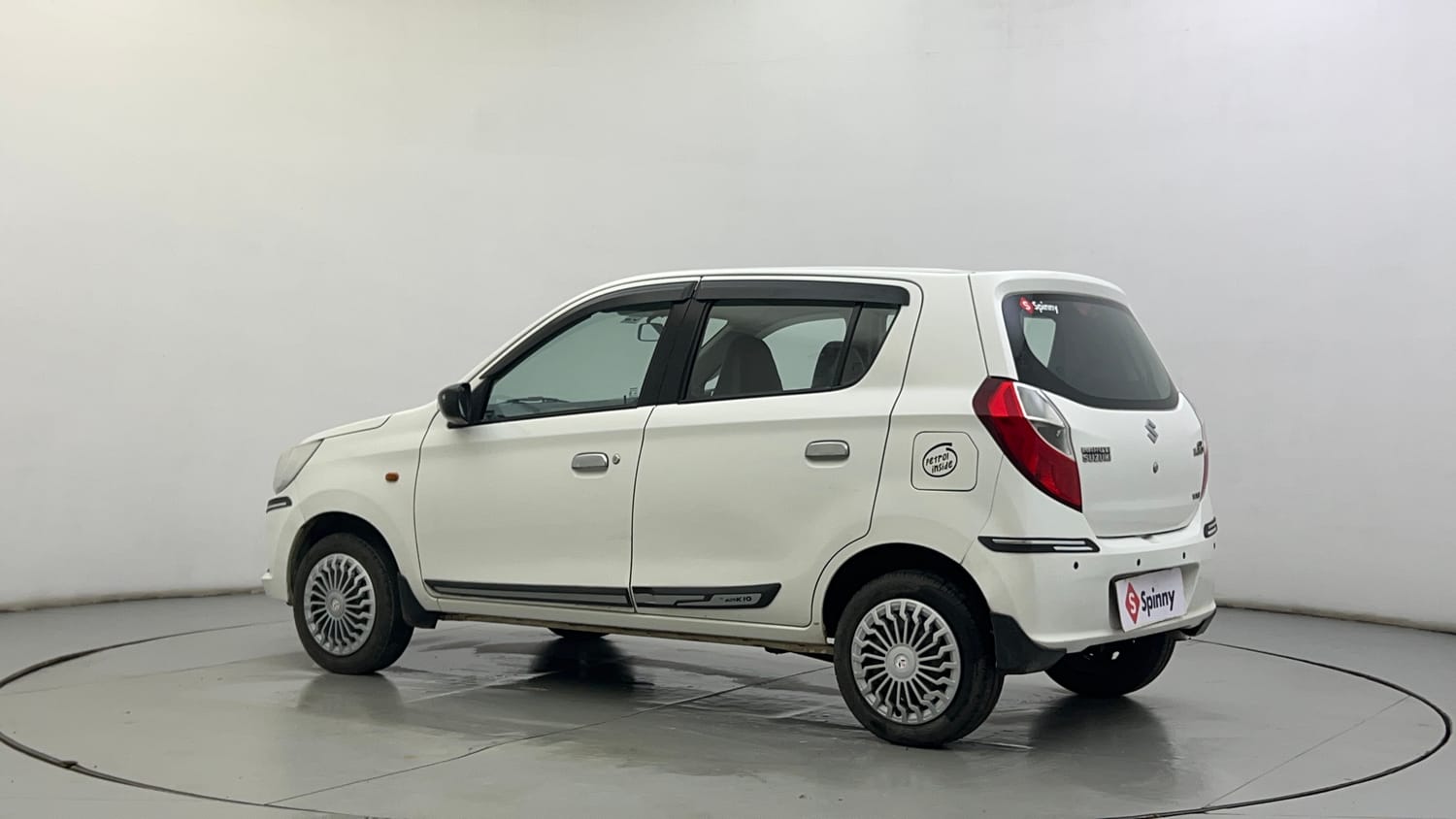 Used 2017 maruti-suzuki Alto K10 VXi (O) AMT Petrol Automatic exterior LEFT REAR CORNER VIEW