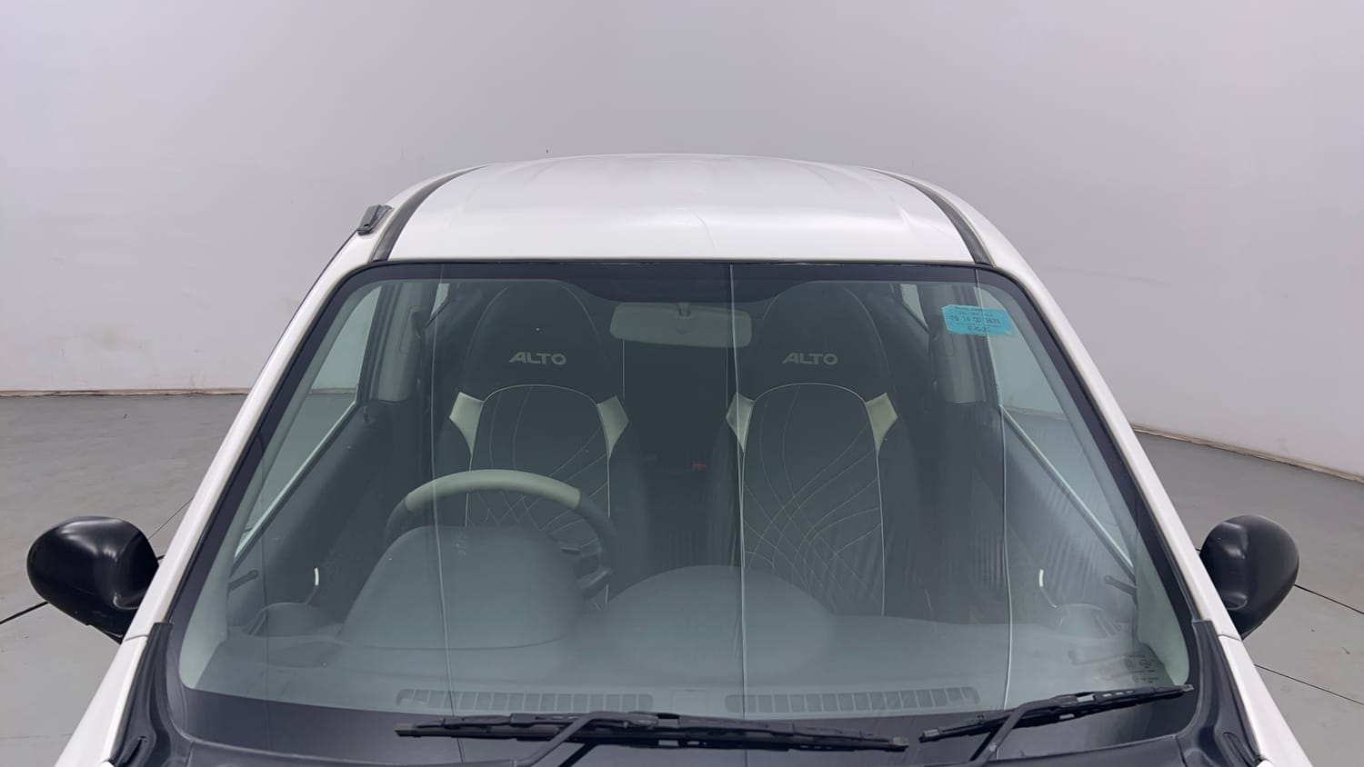 Used 2017 Maruti Suzuki Alto 800 LXi Petrol Manual exterior FRONT WINDSHIELD VIEW