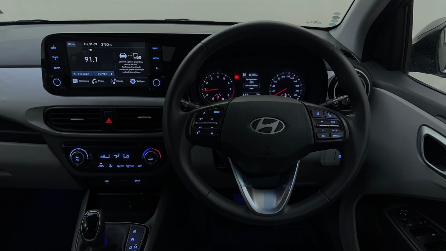 Used 2025 Hyundai Grand i10 Nios Asta 1.2 Kappa AMT Petrol Automatic interior STEERING VIEW