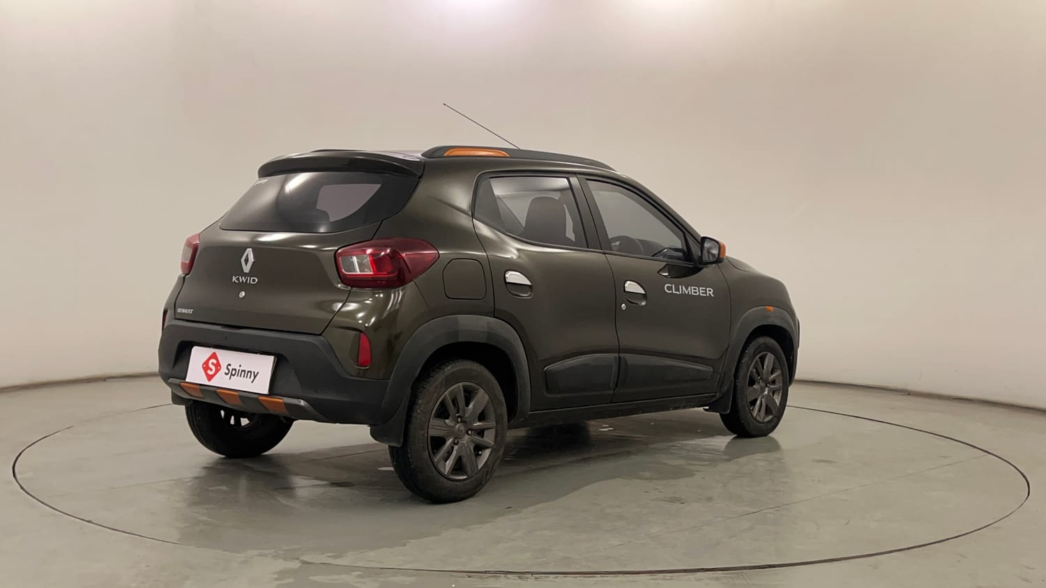 Used 2021 Renault Kwid CLIMBER 1.0 (O) Petrol Manual exterior RIGHT REAR CORNER VIEW