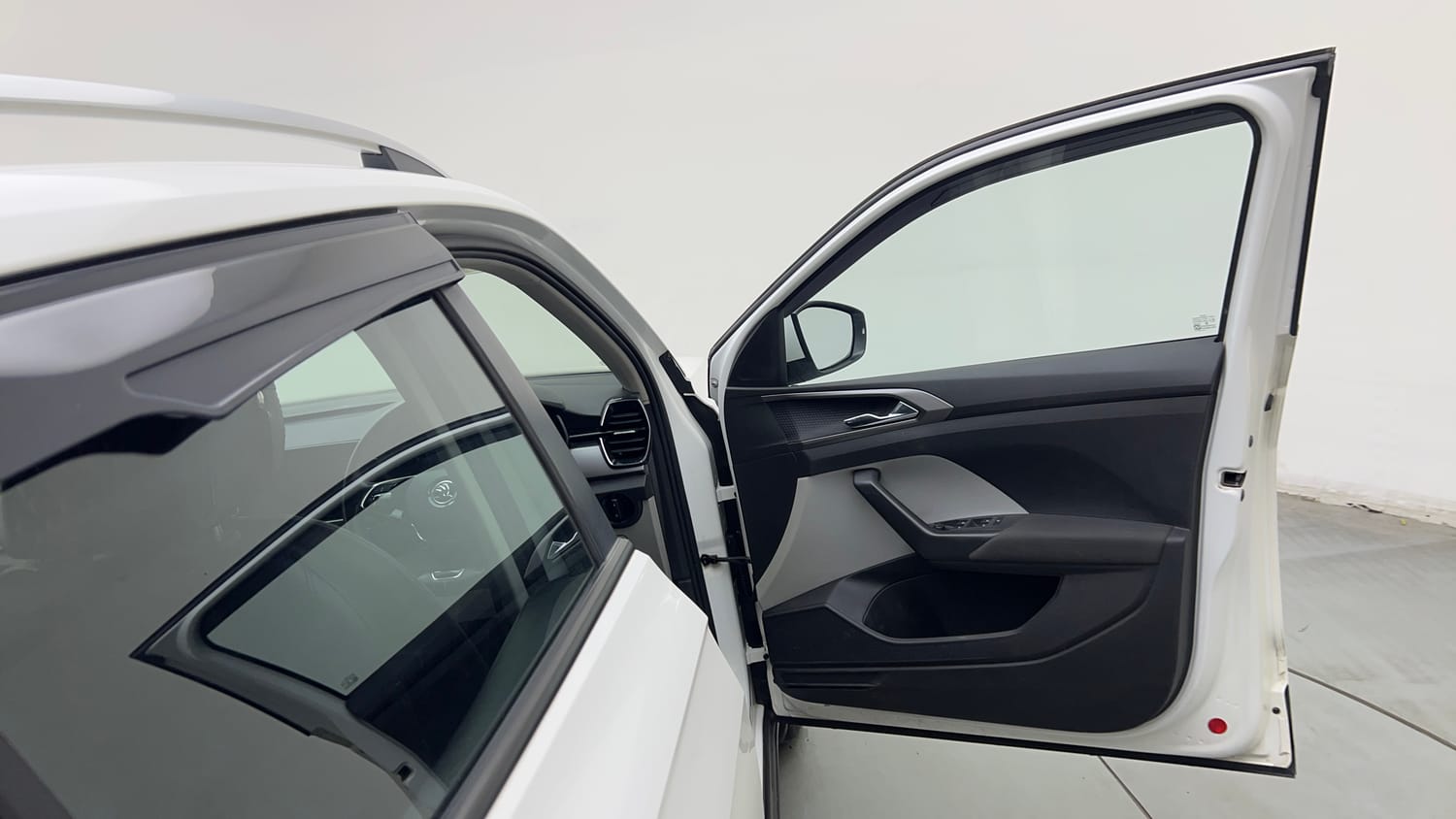 Used 2023 Skoda Kushaq Ambition 1.0L TSI MT Petrol Manual interior RIGHT FRONT DOOR OPEN VIEW