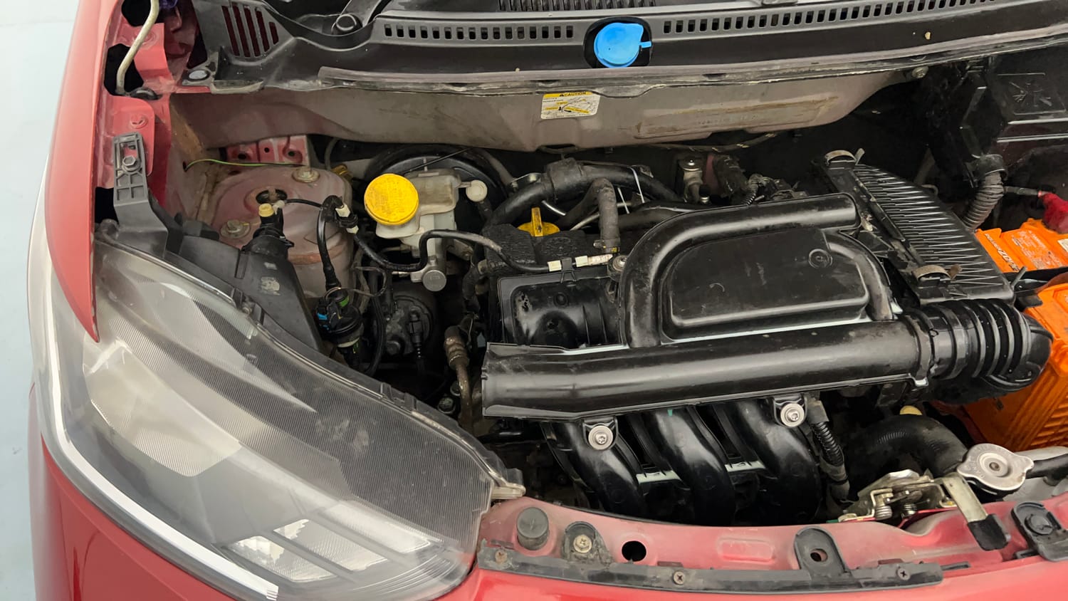Used 2020 Datsun Redi-GO T(O) Petrol Manual engine ENGINE RIGHT SIDE VIEW