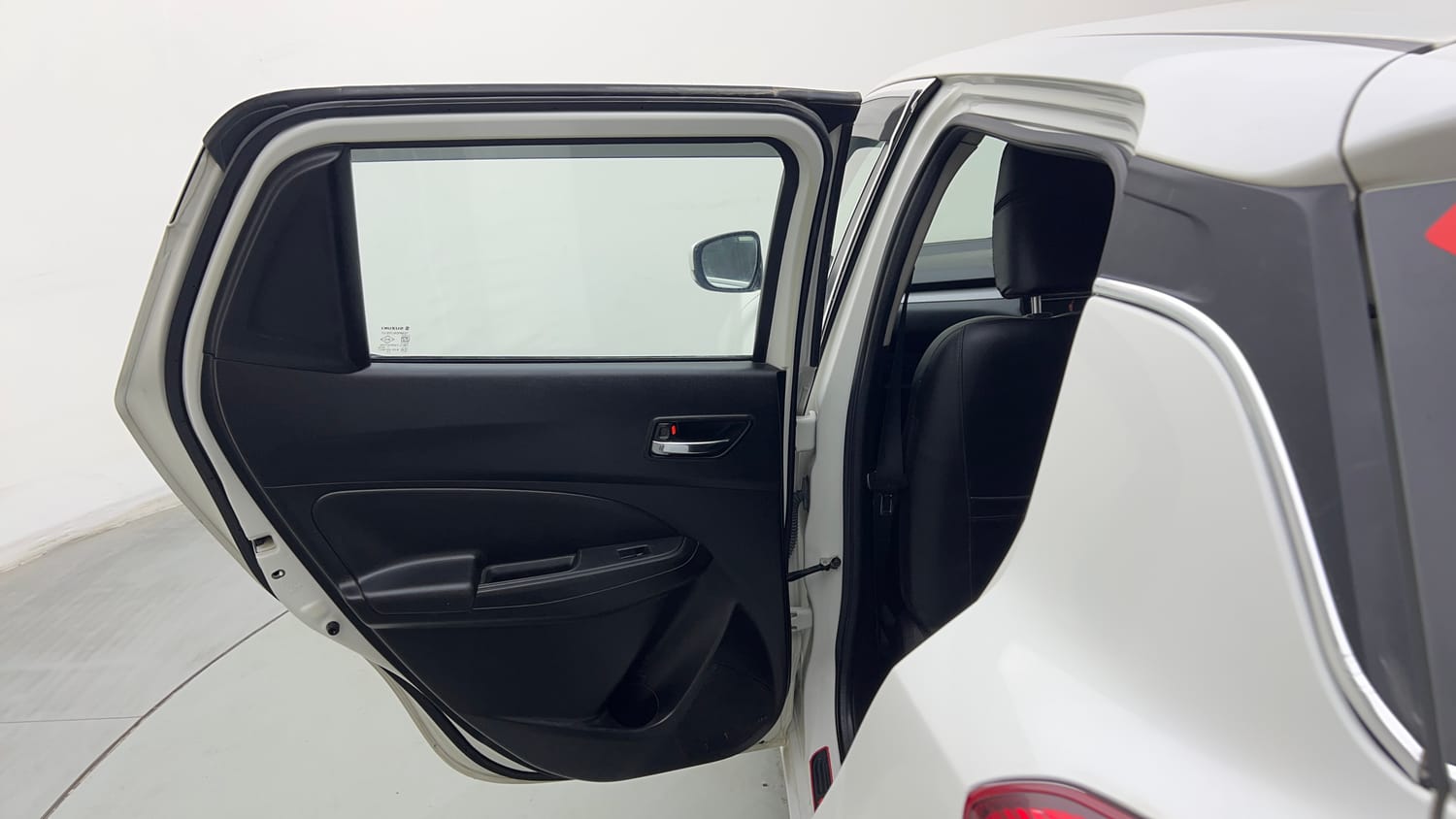 Used 2023 Maruti Suzuki Swift VXi Petrol Manual interior LEFT REAR DOOR OPEN VIEW