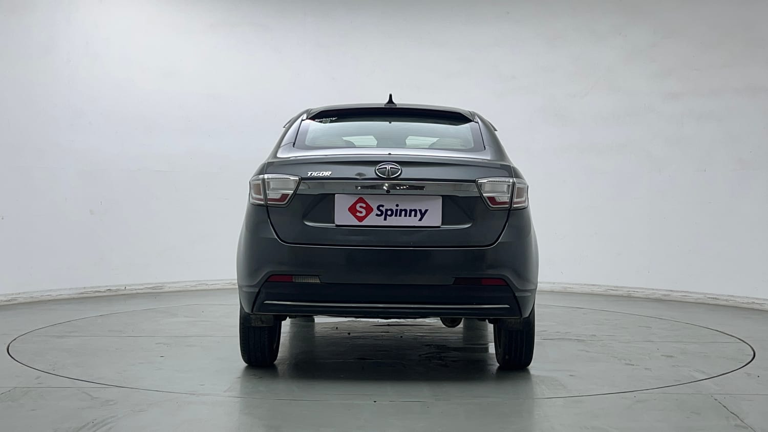 Used 2023 Tata Tigor XZ Plus Leatherette Pack Petrol Manual exterior BACK VIEW