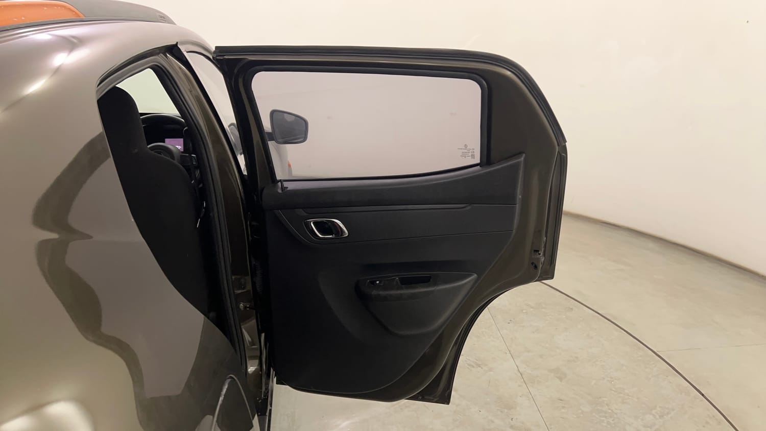 Used 2021 Renault Kwid CLIMBER 1.0 (O) Petrol Manual interior RIGHT REAR DOOR OPEN VIEW