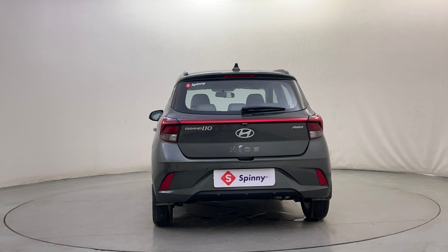 Used 2025 Hyundai Grand i10 Nios Asta 1.2 Kappa AMT Petrol Automatic exterior BACK VIEW