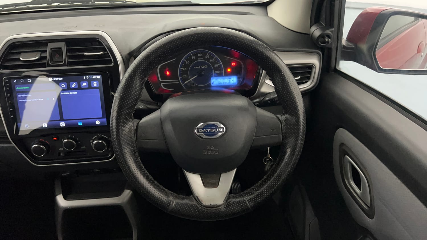 Used 2020 Datsun Redi-GO T(O) Petrol Manual interior STEERING VIEW