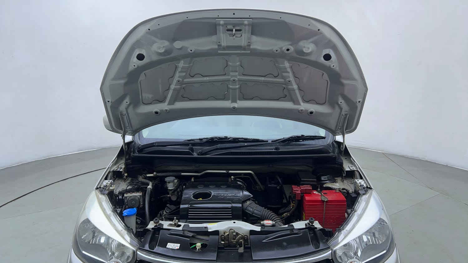 Used 2021 Maruti Suzuki Celerio VXi AMT Petrol Automatic engine ENGINE & BONNET OPEN FRONT VIEW
