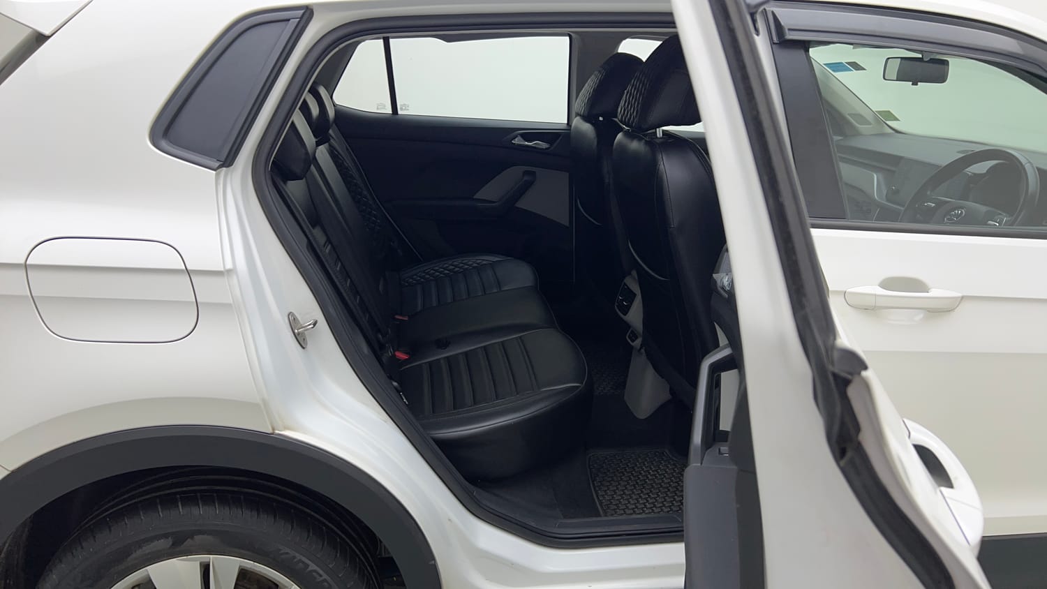 Used 2023 Skoda Kushaq Ambition 1.0L TSI MT Petrol Manual interior RIGHT SIDE REAR DOOR CABIN VIEW