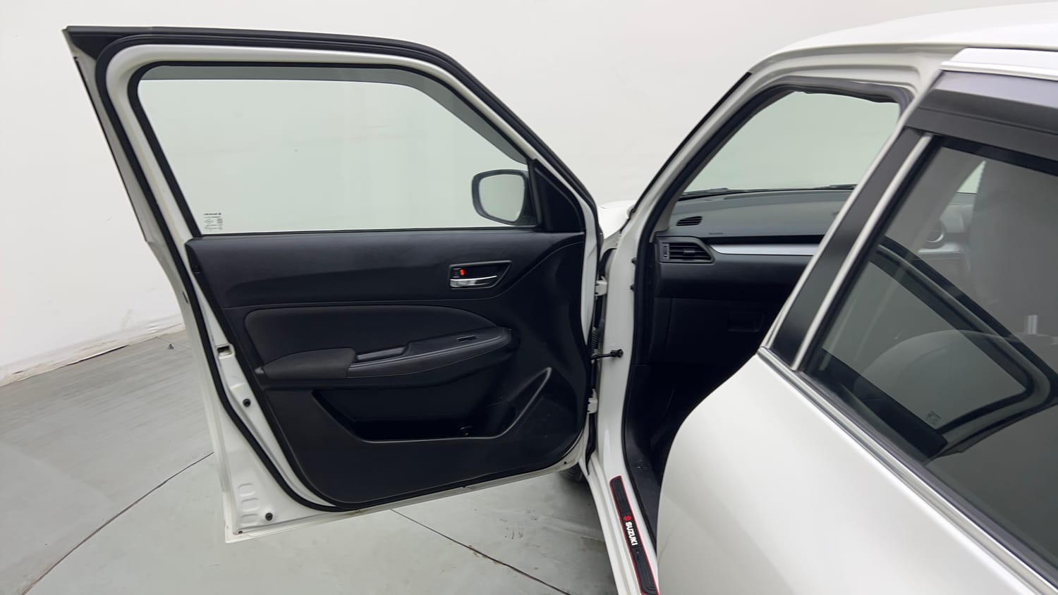 Used 2023 Maruti Suzuki Swift VXi Petrol Manual interior LEFT FRONT DOOR OPEN VIEW