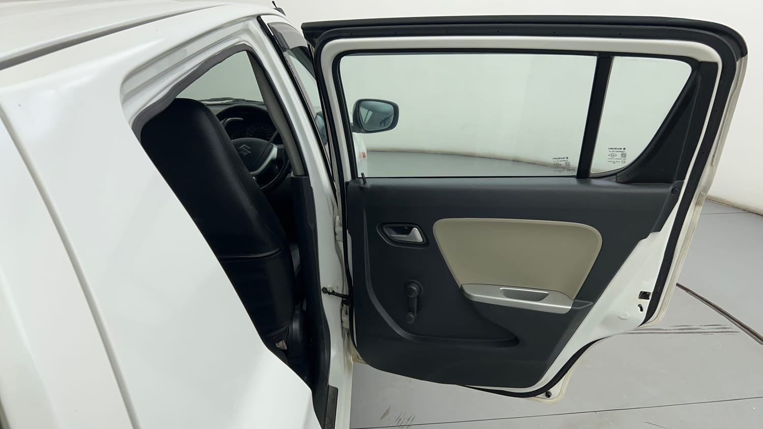 Used 2017 maruti-suzuki Alto K10 VXi (O) AMT Petrol Automatic interior RIGHT REAR DOOR OPEN VIEW