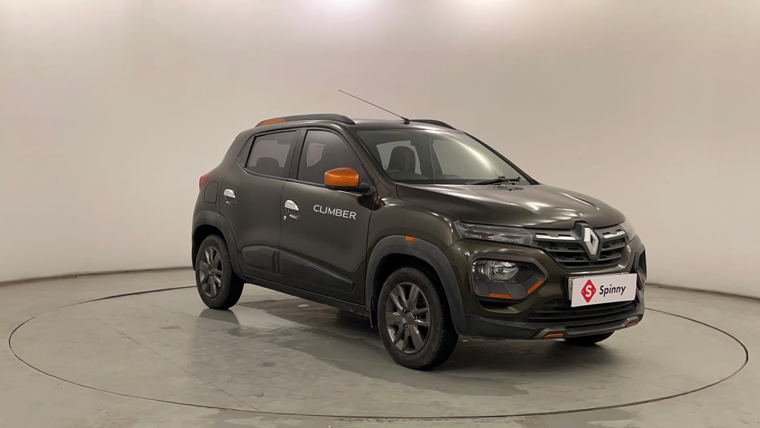 Used 2021 Renault Kwid CLIMBER 1.0 (O) Petrol Manual exterior RIGHT FRONT CORNER VIEW