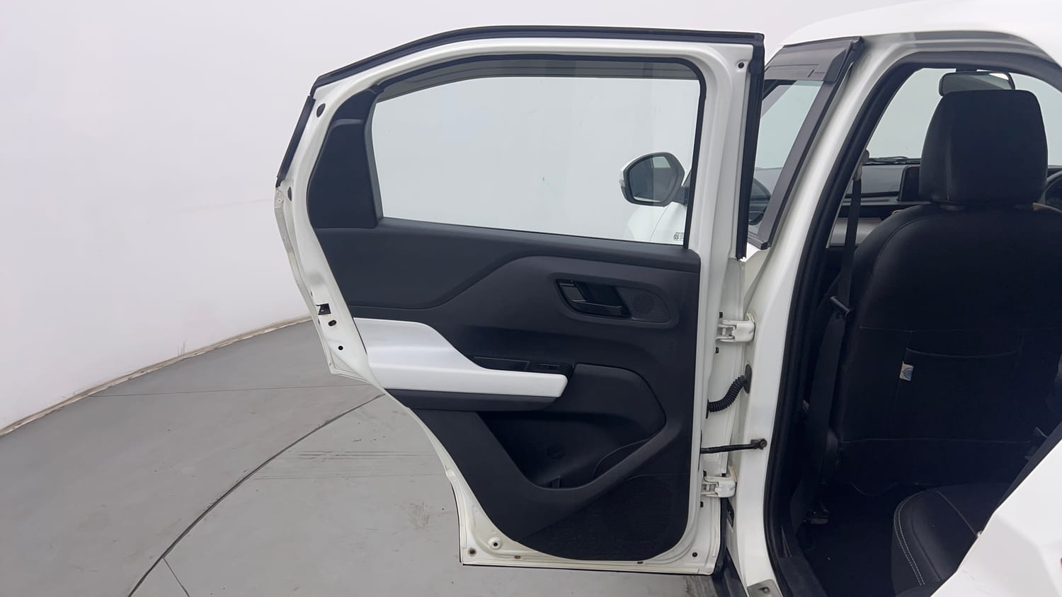 Used 2023 Tata Punch Accomplished AMT Petrol Automatic interior LEFT REAR DOOR OPEN VIEW
