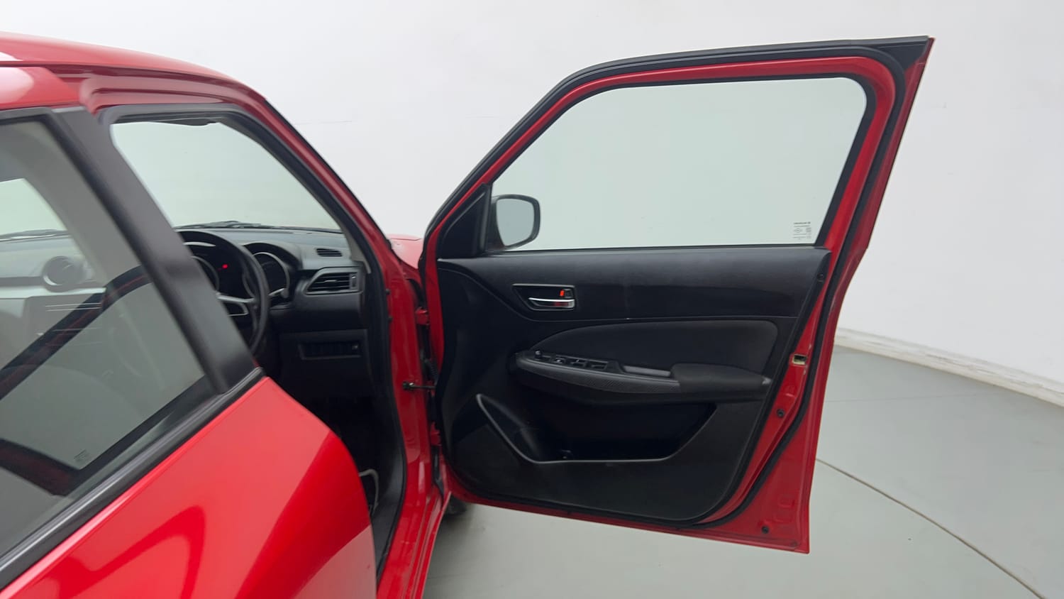 Used 2018 Maruti Suzuki Swift VXi Petrol Manual interior RIGHT FRONT DOOR OPEN VIEW