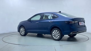 Used 2023 Volkswagen Virtus Highline 1.0 TSI AT Petrol Automatic exterior LEFT REAR CORNER VIEW