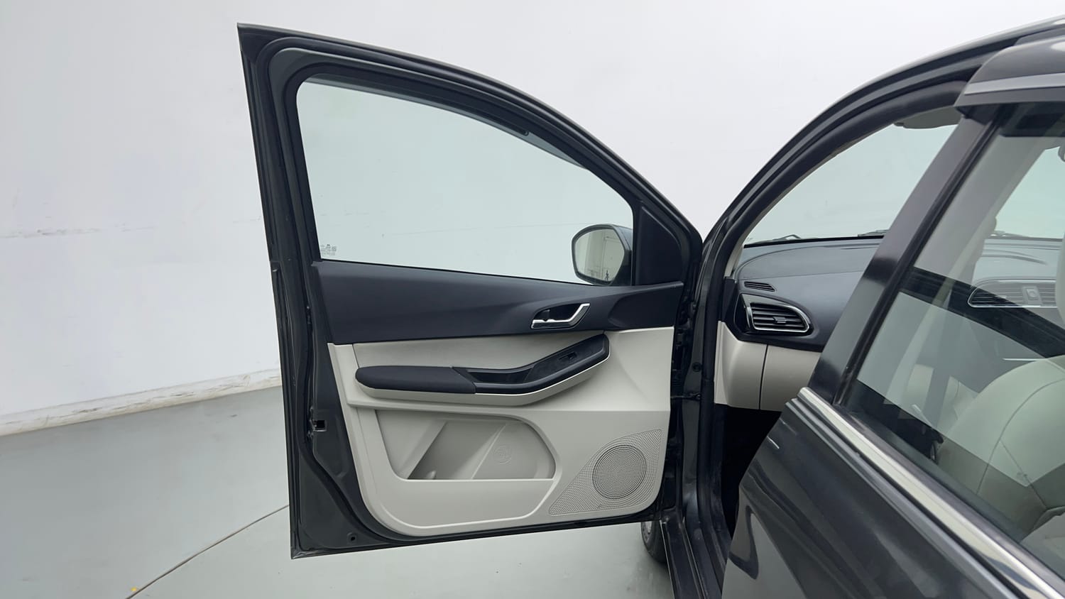 Used 2023 Tata Tigor XZ Plus Leatherette Pack Petrol Manual interior LEFT FRONT DOOR OPEN VIEW
