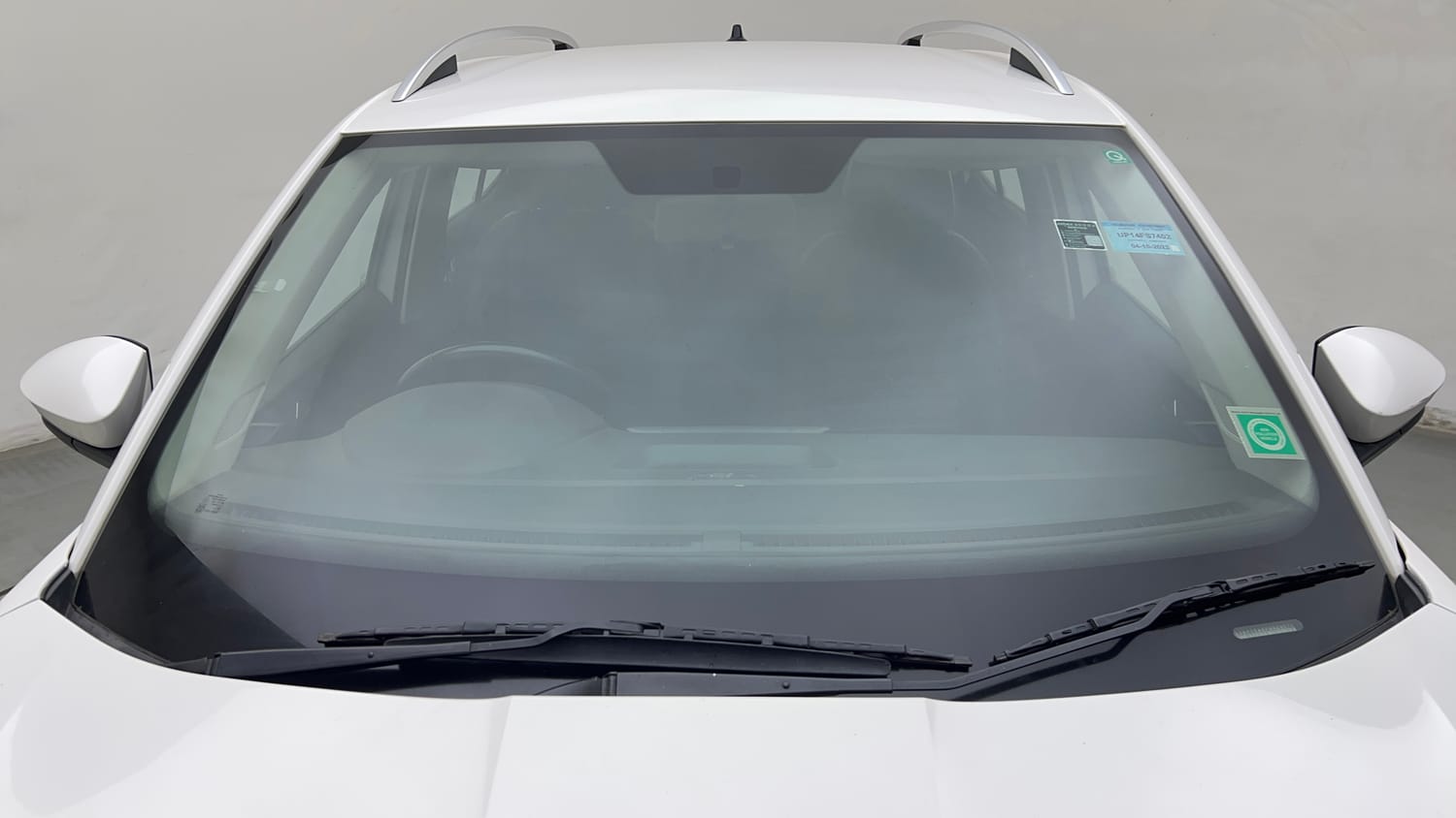 Used 2023 Skoda Kushaq Ambition 1.0L TSI MT Petrol Manual exterior FRONT WINDSHIELD VIEW