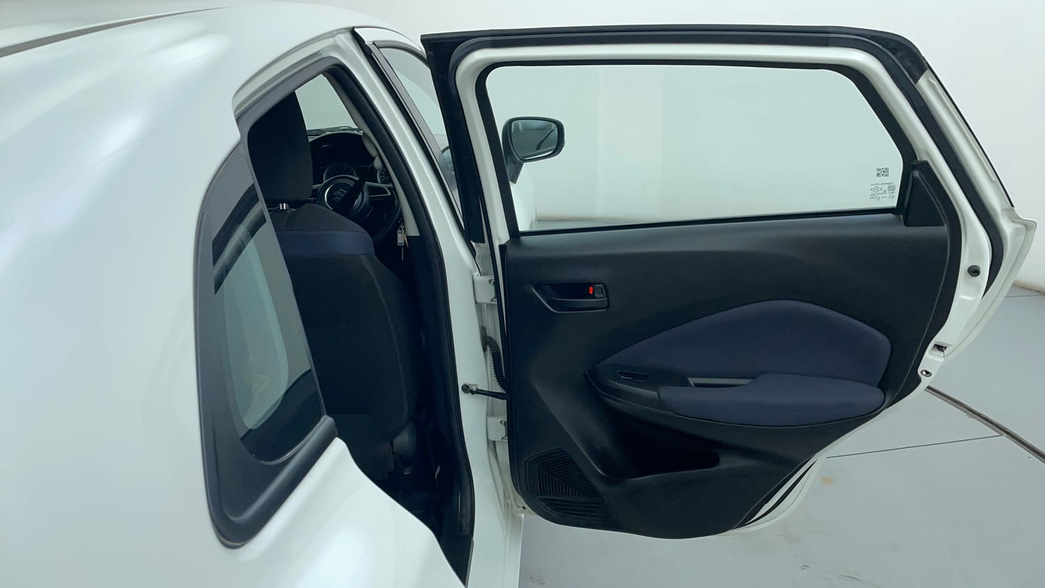 Used 2024 Maruti Suzuki Baleno Delta AGS Petrol Automatic interior RIGHT REAR DOOR OPEN VIEW