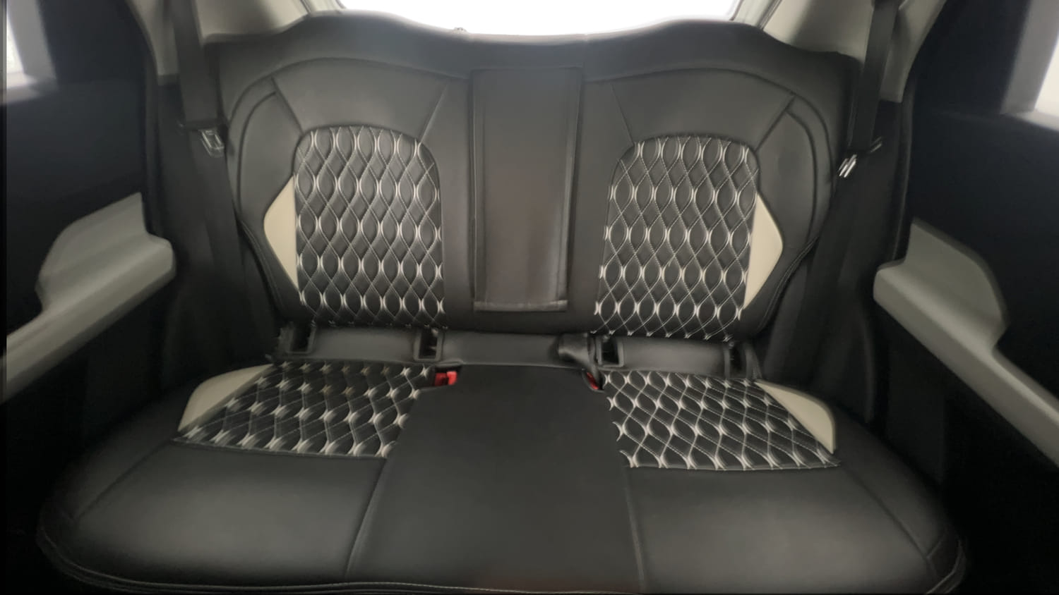 Used 2023 Tata Punch Accomplished AMT Petrol Automatic interior REAR SEAT CONDITION VIEW